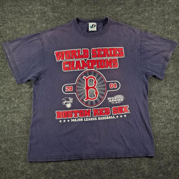 dynasty Other - Dynasty Men's Red and Navy T-shirt